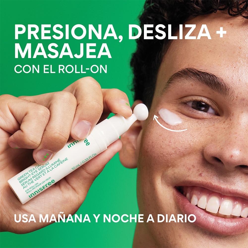 GREEN TEA CAFFEINE EYE SERUM FOR HYDRATION & PUFFINESS (S&Eacute;RUM PARA OJOS DE T&Eacute; VERDE Y CAFE&Iacute;NA)